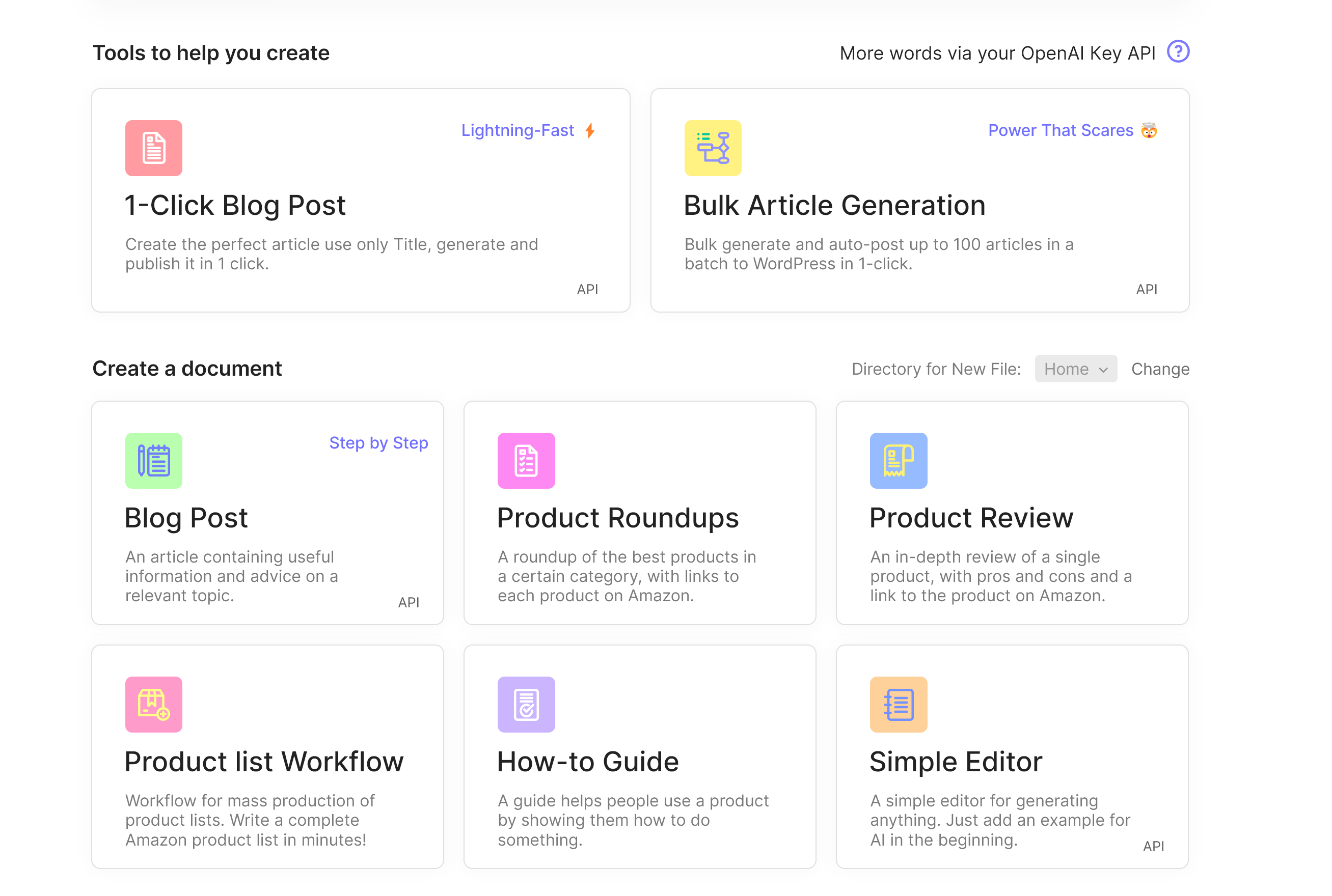 Seowriting.ai Review: Generate Your Content With A Click 3 user-friendly interface