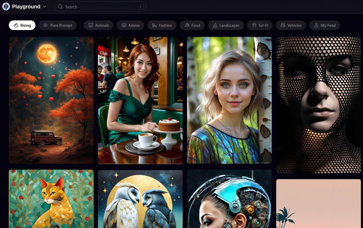 AI Image Generation Playground