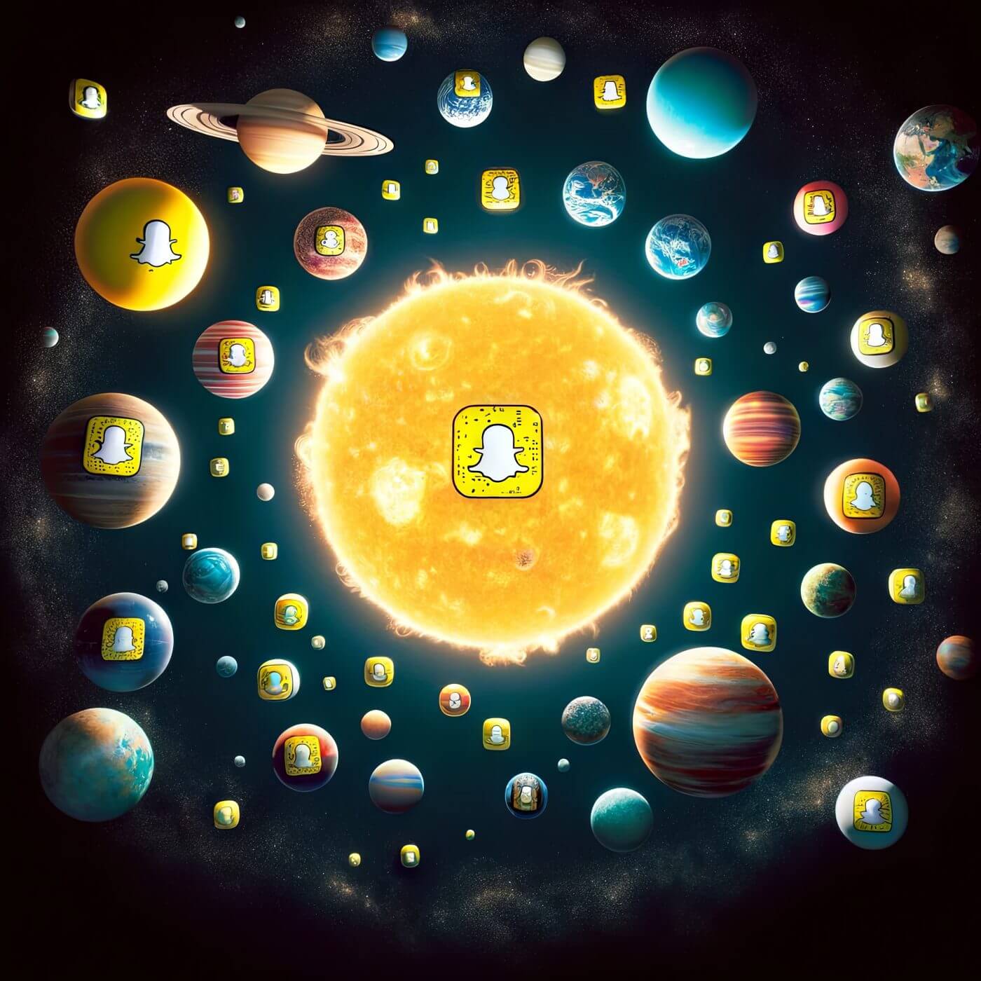 snapchat friend solar system
